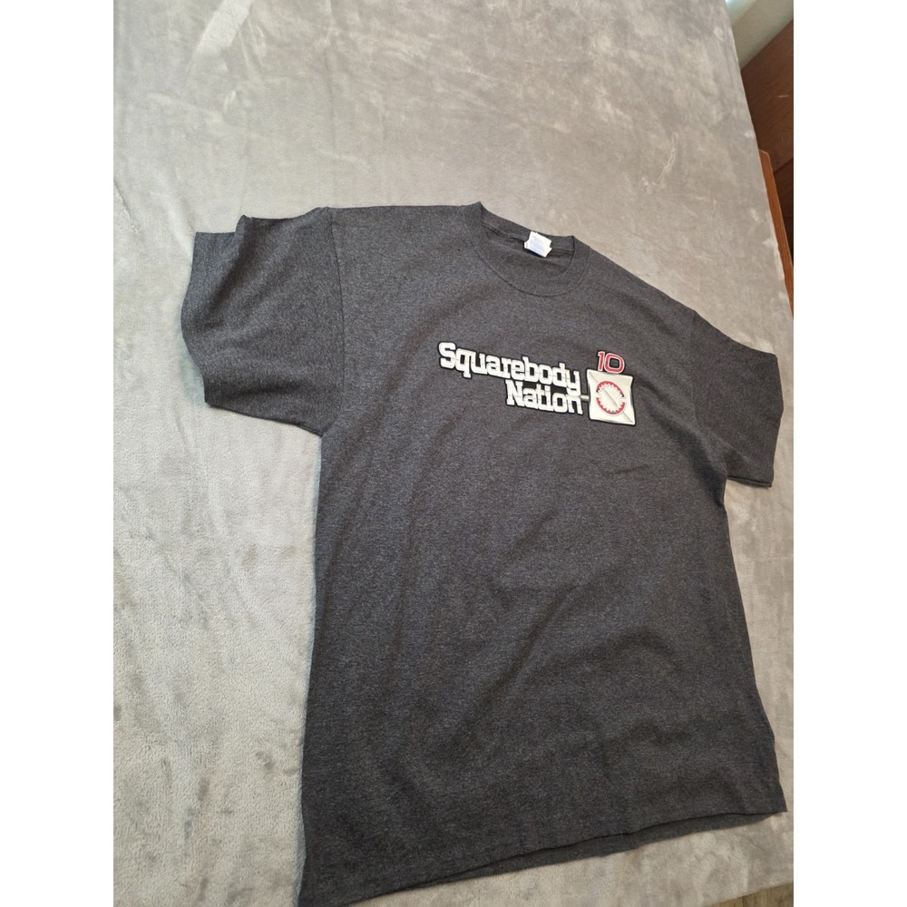 Squarebody Nation 10 T Shirt Mens Xl Gray Chevrolet C10 Truck Graphic Tee View 3